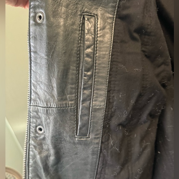 Good Preowned Condition Men's Marc New York by Andrew Marc Leather Jacket. - Picture 11 of 15